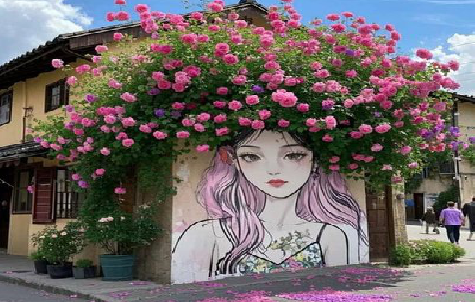 佳县怎么设计网红打卡墙绘