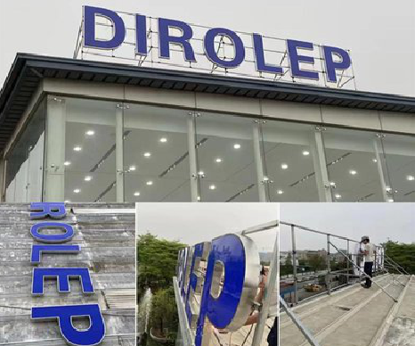 佳县楼顶发光字安装的注意事项。